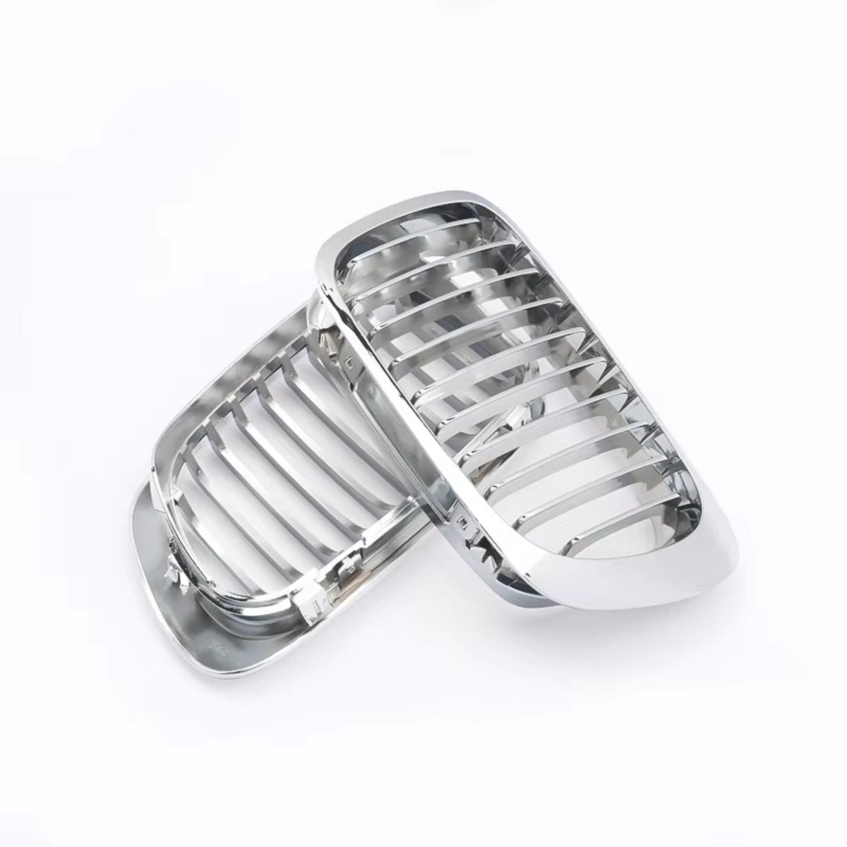Voorbumper grille Deluxe - Chroom - Voor BMW E46 3 Serie Cabriolet (1999-2002) - Auto accessoires