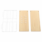 Bureau organizer- Bureau accesoires - Keuken organizer - Aanrecht organiser - Kantoor en Thuiswerkplek - 2-Lagen - Natural