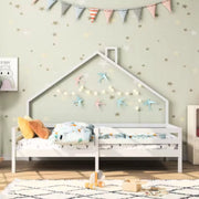 Kinderbed 90x200 cm - Huisbed - Voor Kinderen - Peuterbed - Met lattenbodem - Zonder matras