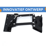 2 STUKS Verstelbaar Scharnier - Salontafel - Lift Mechanisme - 35 kg Draagkracht - Zwaar Stalen DIY voor Inklapbare Eettafel of Bureau - Zwart