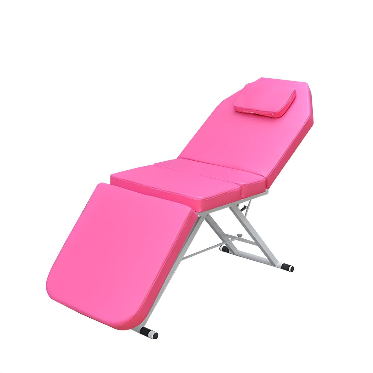 Massagetafel - Behandelbank – Voor schoonheidssalons en spa’s – Geschikt voor massage en tattoo - Roze