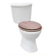 WC-bril - Toiletbril - O-vormig - Soft-Close - Voor Toilet & Badkamer – MDF - Houtlook