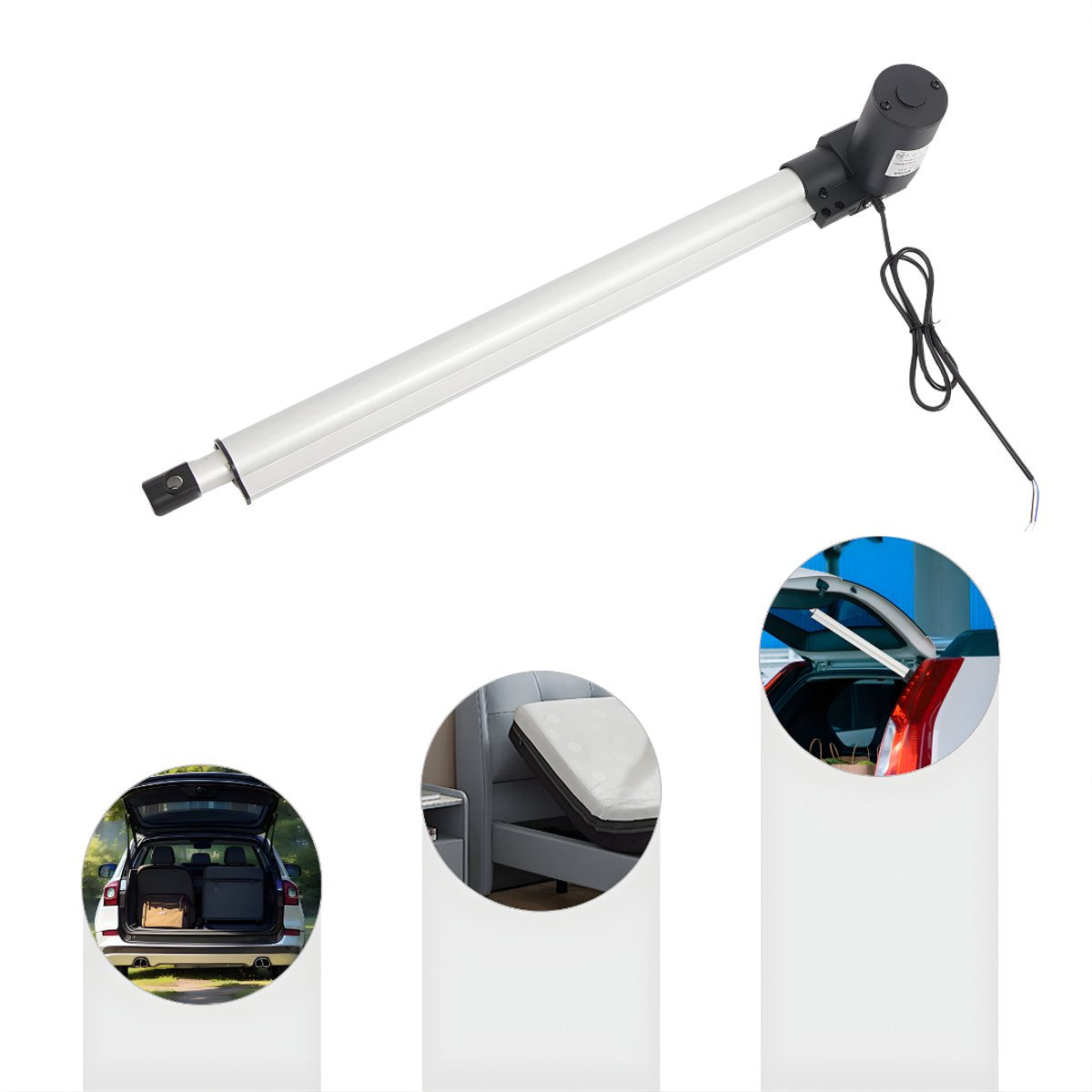 Lineaire actuator - Voor relaxfauteuils, tv-liften, massagetafels en elektrische banken - Krachtige en stille verstelling - Elektrisch met instelbare slaglengte