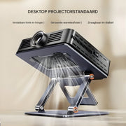 Laptoptafel – Tablethouder - Bedtafel - Laptopstandaard - Voor thuiskantoor en presentaties –Aluminium / Zwart