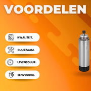 Frequentieomvormer - Zonnepanelen - Accu - Frequentieregelaar - Toerentalregelaar - 1,5 kW - Voor Luchtgekoelde Spindelmotor - Instelbaar Toerental