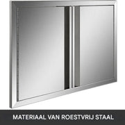 Kast Deur - Bbq Toegang Kast Deur - 2 deurs - Ideaal Voor Toepassing