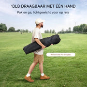 Happyment campingstoel - Vouwstoel - Strandstoel en visstoel - Opvouwbaar