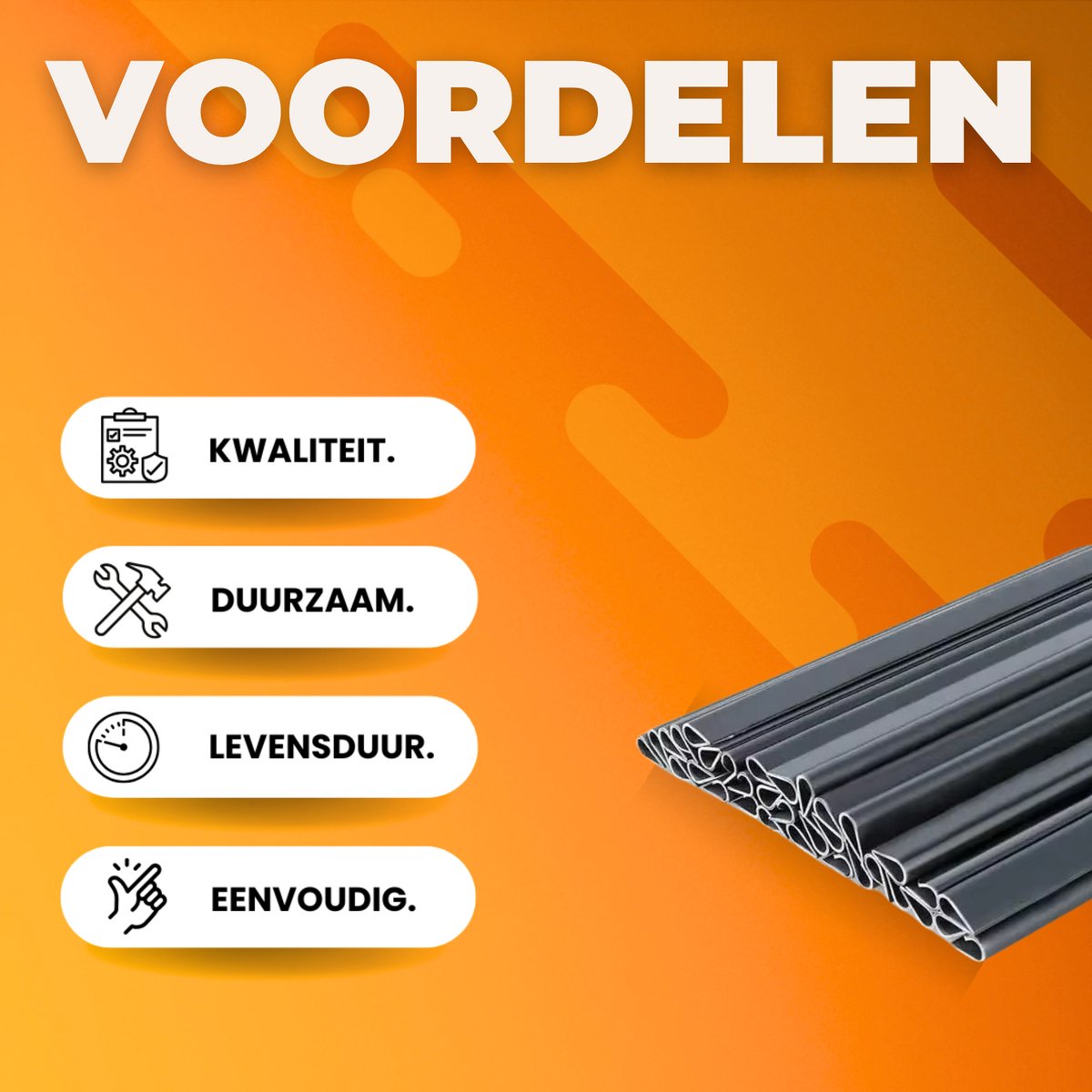 Happyment Privacy strip - Net schutting - Zichtbreeknet deluxe - Zichtdoek - Windbreekgaas - 50m x 19cm - Donkergroen