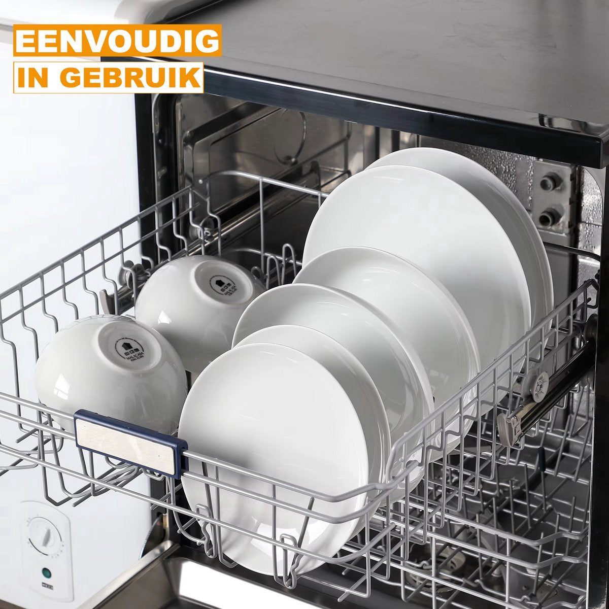Majestic Dinerborden – Serviesset – 12 persoons – 24 delig – Wit Keramisch – Breakfast Plates – Stijlvol keramiek