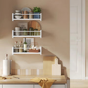 Set van 3 Wandplanken - Boekenrek - Wandrek - Voor Woonkamer, Slaapkamer of Kantoor - DIY Ambachten & Foto Opslag - Hangende Planken voor Home Decor