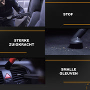 Happyment® Tapijtreiniger machine - Vlekkenreiniger bank - Auto - Stofzuiger - Meubelreiniger - 30L - Zwart - Black friday - Kerstcadeau
