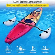 Kajak Outrigger - Stabilisator Roeiboot - 90x36cm - Luchtkajak - Witwaterkajak Accessoire