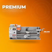 Precisie Metaal Draaibank - 800W - 17,8x40,6cm - 50-2500rpm - MT5 Spindelkegel - Voor Hobby en werkplaats