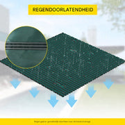 Rechthoekige Zwembadafdekking - Zwembad afdekzeil- Zwembad solar cover- 5,5x10,9 m Groen - Winter Outdoor Afdekzeil- Groen