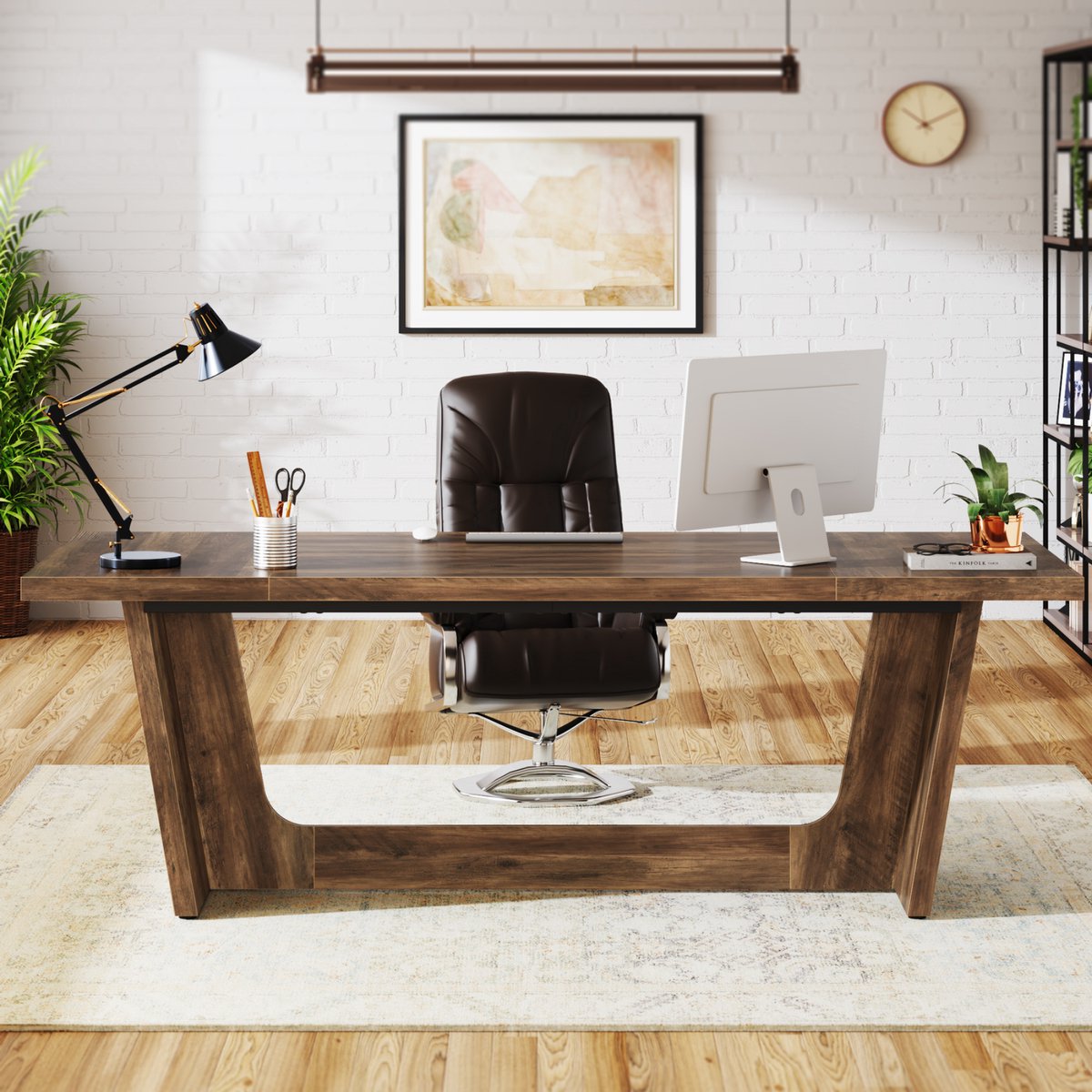 Directie bureau - Kantoor - Computerbureau - 180cm - Voor volwassenen