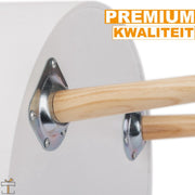 Bolt Edge Ladekastje - Rond - Wit - Nachtkastje - Voor slaapkamer of kantoor