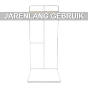 Campingtafel - Kampeertafel - Voor Kamperen / Outdoor - Verstelbare en Opvouwbare Multifunctionele Tafel - Bruin