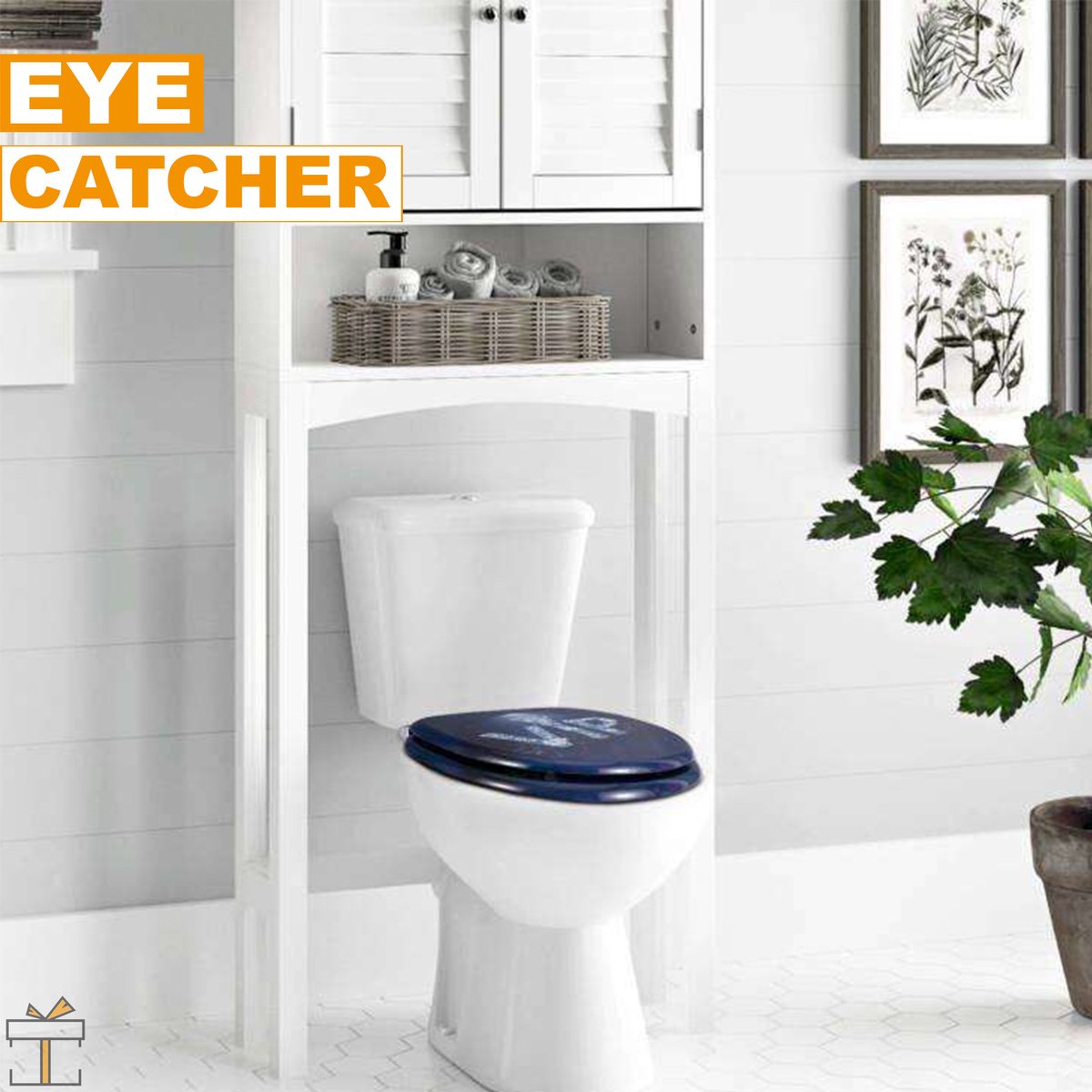 Happyment Antibacteriële Toiletbril VIP - Universeel - Met Softclose - Toiletbrillen - WC Bril - Toiletzitting