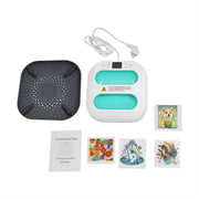 Mini warmtepers- Hittepers - Persmachine - Voor Thuis- en Hobbygebruik - Draagbare Hot Stamping Machine - Groen