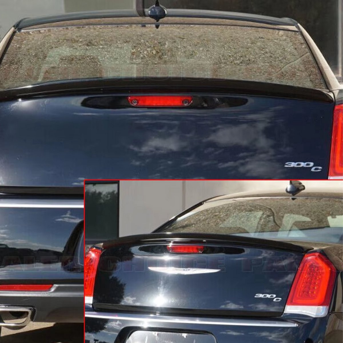 Spoiler Nitro OE - Kofferbak Lip Spoiler - Carbon Look - Voor Chrysler 300/300C/300S (2011-2022) - Auto Accessoires