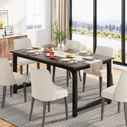 Eettafel Vienna - 160cm - Voor 6 personen - Voor keuken en woonkamer - Bruin