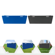 Rebounderboard - Voetbaltrainig - Voetbalbouncer - Trainingsmatriaal – Voor voetbaltraining binnen en buiten – Voor passen en schieten - Zwart