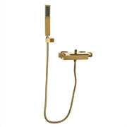 Badkraan - Met waterval - Voor badkamers - Luxe uitstraling met warm/koudfunctie - Goud