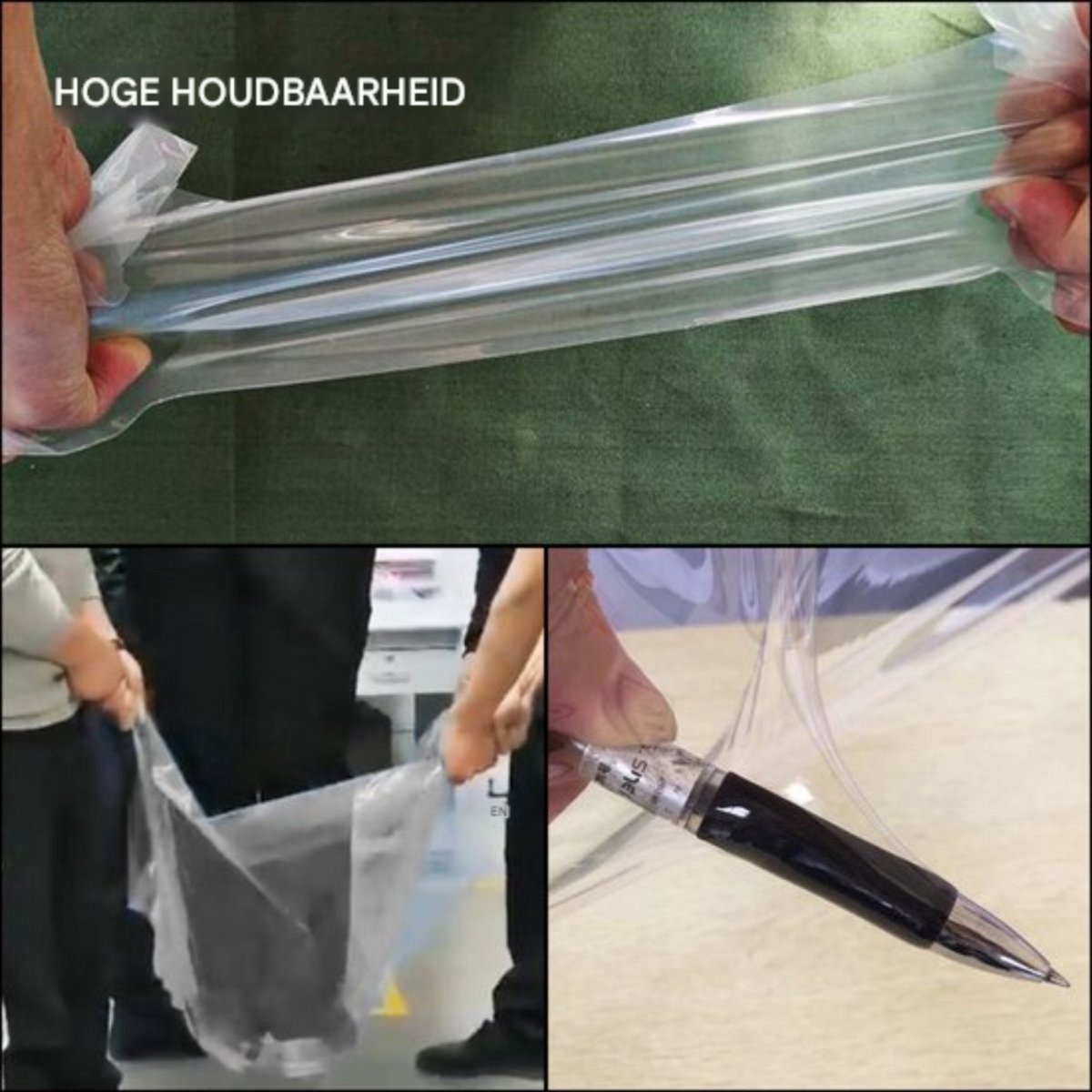 Broeikasfolie PRO - Tunnelfolie - Kasfolie - Folie - 32x25 ft - UV-Bestendig Polyethyleen - Tuinfolie Voor Tomaten