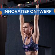 Verstelbare optrekstang - Voor thuistraining, gym en fitness - Pull up bar - Deur - Geschikt voor 350KG