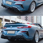 Achterdiffuser Lip met LED - Voor BMW 8 Serie G14/G15 M850i Coupe (2018-2023) - Auto Accessoires