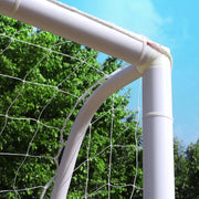 Draagbaar Voetbaldoel - Voor Kinderen & Volwassenen in de Tuin - Inclusief Weerbestendig Net & PVC-Frame - Met Grondpalen