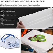 Zeefdrukkit - 6 stuks Aluminium - Zeefdruk set frame - zeefdrukframes 46x51CM - Startersset - Zeefdrukraam