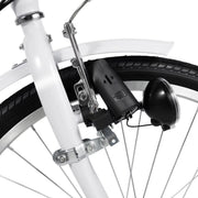 Driewieler Lizo - 6 versnellingen - Fiets voor volwassenen en senioren - 24 Inch - Opvouwbare Trike - Met mand - Voorrem - Zwart