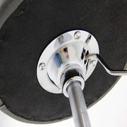 Bolt Edge Ronde Barkruk - Wit - Ergonomisch - Verstelbaar - Zithoogte 52-67cm - Set van 1
