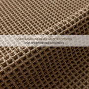 Badmat Vaylen - voor badkamer - Douchemat - Bruin - 50x80cm - Absorberend & antislip - Boho stijl
