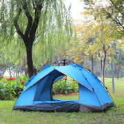 Schaduwtent - Strand - Vouwtent - Zonnetent voor Kamperen - Pop up - 210x210cm - Blauw