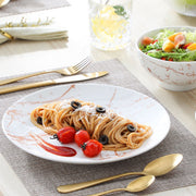 Classina Serviesset Vittoria - 12 delig - 4 persoons - Wit/Goud - Dinerborden - Bordenset - Diepe borden - Ontbijtborden - Servies - Keukenservies
