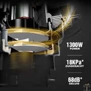 Happyment® Tapijtreiniger machine - Vlekkenreiniger bank - Auto - Stofzuiger - Meubelreiniger - 30L - Zwart - Black friday - Kerstcadeau