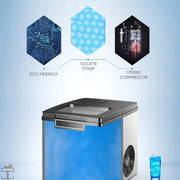Bolt Edge IJsblokjesmachine - 2,5L - Timer Functie - 15kg/24u - 9 Blokjes/6min - PRO