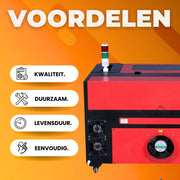 Lasergraveermachine - Laser cutter- Laser engraver- 50W Graveerapparaat - 300x500mm Lasersnijder Graveur