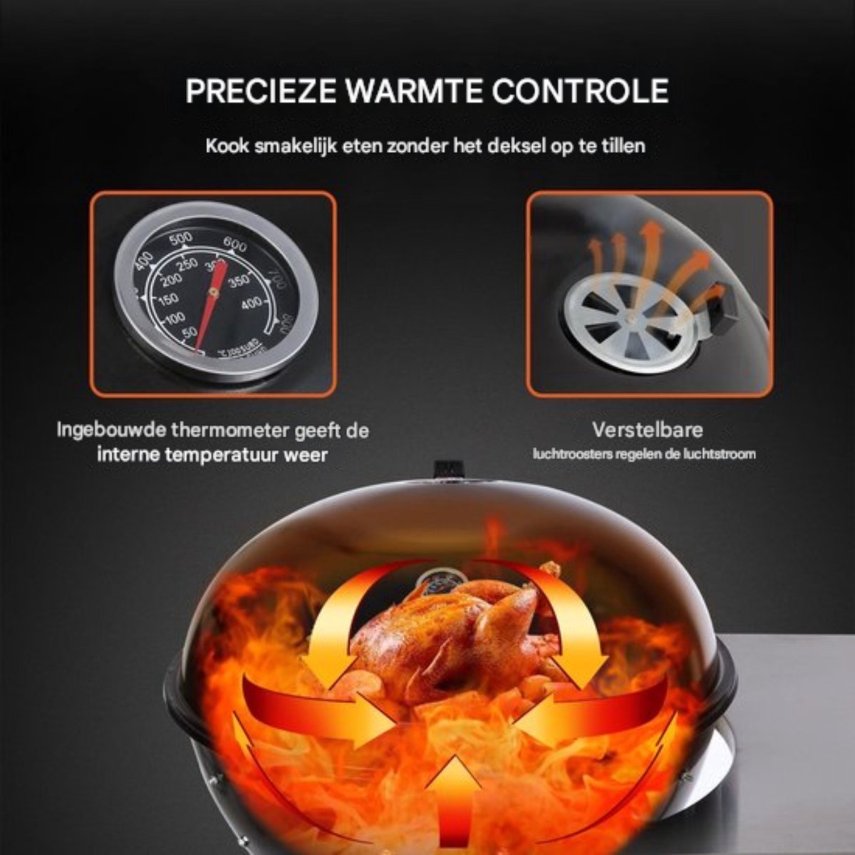 Barbecue - Met Tafel - BBQ - Ideaal Voor Houtskoolgrill