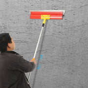 Teken- en afwerkset - Voor muren en pleisterwerk - Droogtekeningbladen met verlenggreep - Rood