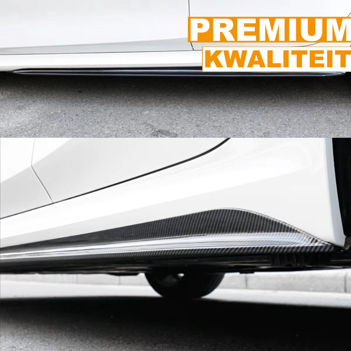 Performance Zijrokken - Voor BMW 3 Serie G20 330i/M340i (2019-2021)- Carbon Look - Auto accessoires