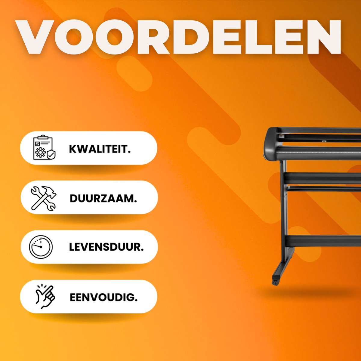 Snijplotter PRO - Snijmachine - Snijtafel - 53 Inch - Vinylsnijder - Inclusief Foliesnijder