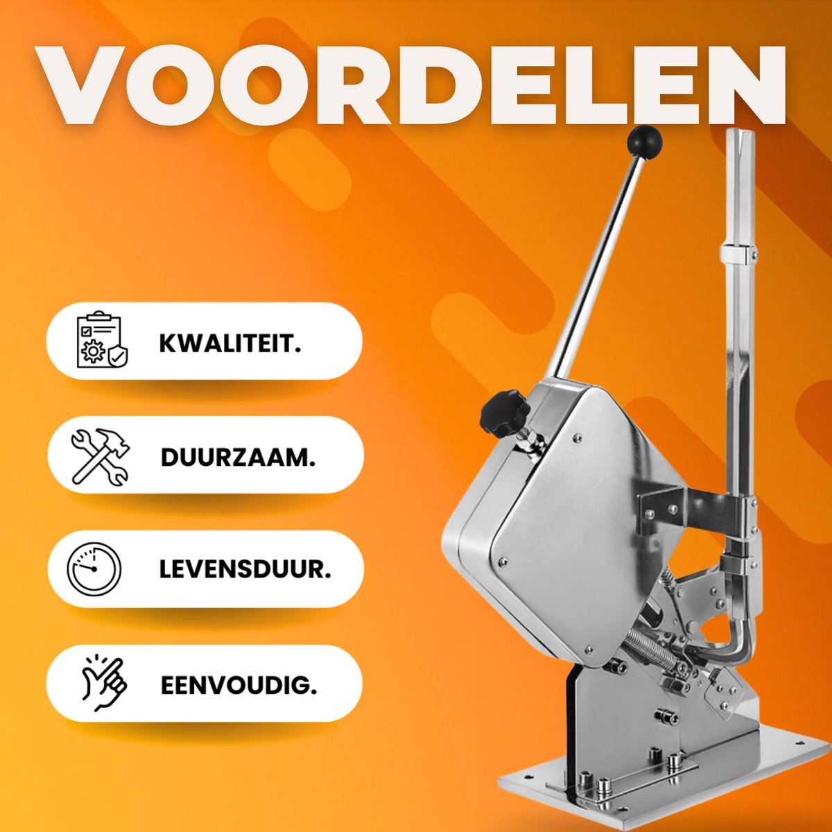 Worstenvuller sluitemachine - Worstmaker - Clipper - Handmatige Sealer - 8000 Stuks Clips Voor Verpakking