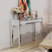 Consoletafel Blingi - Haltafel - Wandtafel - Zilver - Sidetable - 120cm - Modern