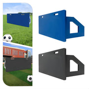 Rebounderboard - Voetbaltrainig - Voetbalbouncer - Trainingsmatriaal – Voor voetbaltraining binnen en buiten – Voor passen en schieten - Zwart