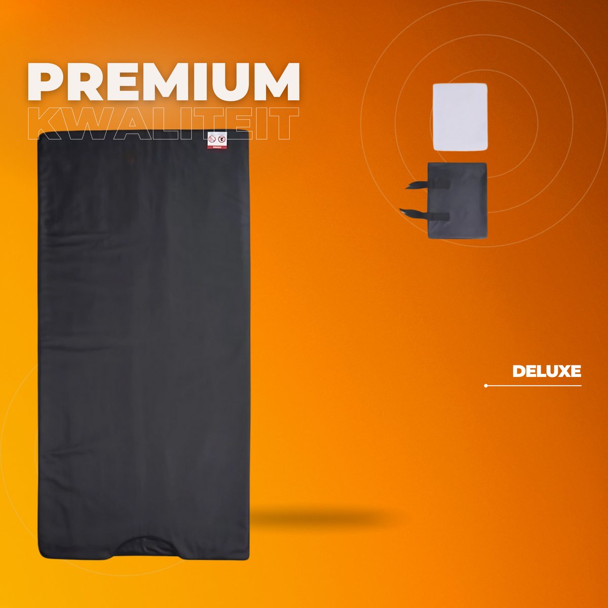 Saunadeken PRO - Infrarood deken - Met afstandsbediening - Elektrisch deken - Verwarmingsmat - 560W - 35°C-85°C Verwarmde Deken