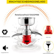 Happyment Skimming machine - Boter Maker - Melkscheidingsmachine - Centrifuge - 50L/H