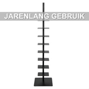 Zwevende boekentoren - Boekenrek voor thuis, kantoor of woonkamer - 9 lagen
